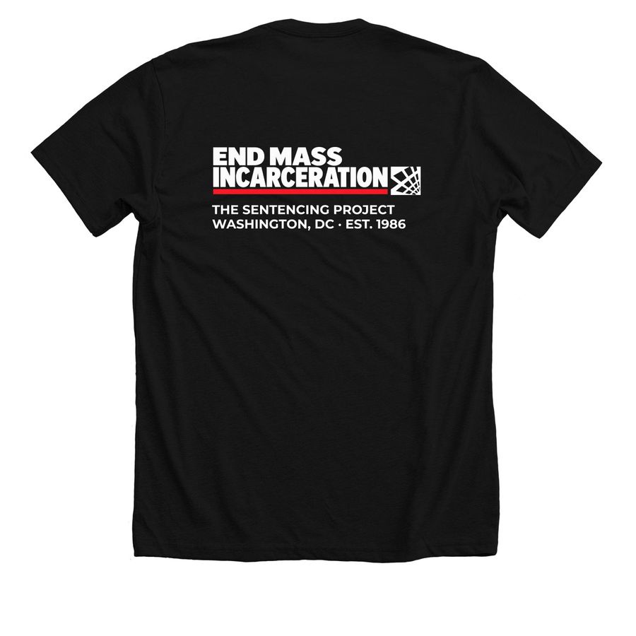 End Mass Incarceration, a Solid Black Blend Premium Unisex Tee