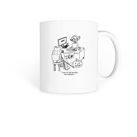 SAP Horseman Mug, a White Coffee Mug