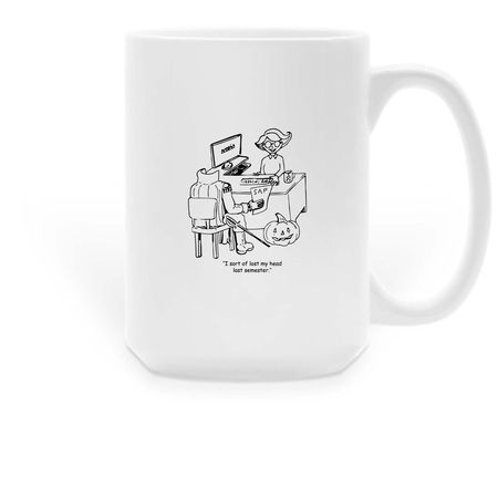 SAP Horseman Mug, a White Large Coffee Mug