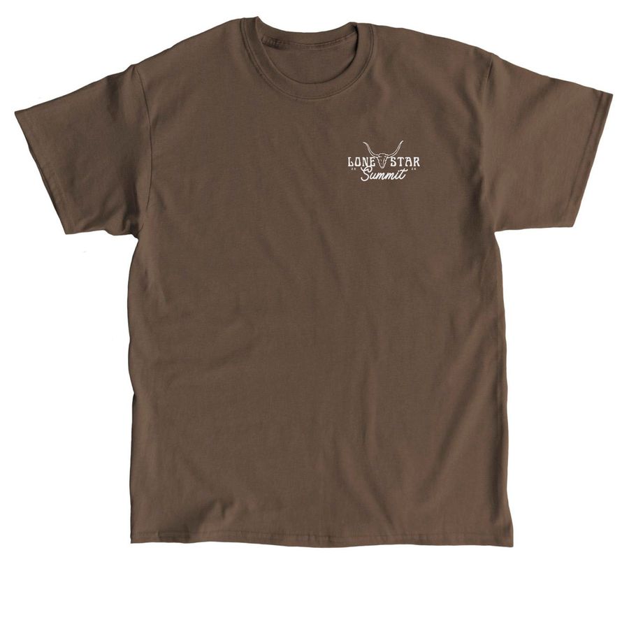 Lone Star Summit 2026: Rodeo Shirt, a Dark Chocolate Classic Unisex Tee