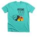 Protect Potcake Dogs, a Heather Sea Green Premium Unisex Tee