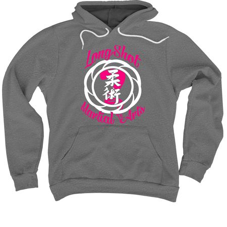 Ladies of LongShot, a Deep Heather Premium Pullover Hoodie