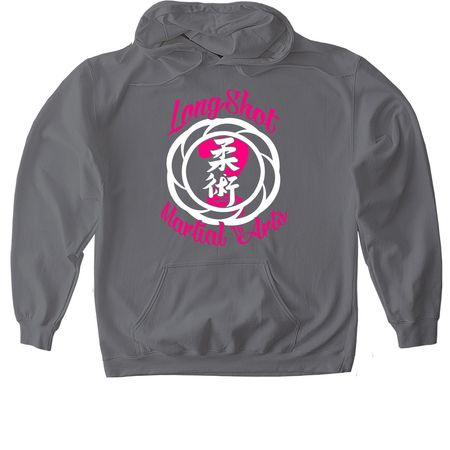 Ladies of LongShot, a Charcoal Gildan Softstyle Pullover Hoodie