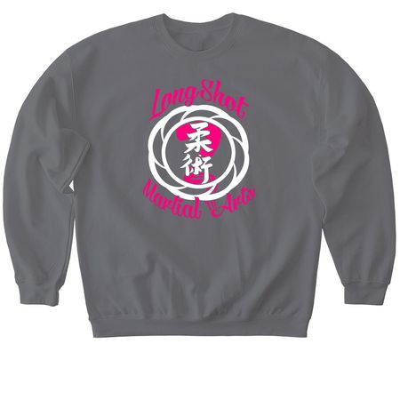 Ladies of LongShot, a Charcoal Softstyle Crewneck Sweatshirt