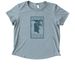 Women's Tidal Tee, a I Like You Blue Allmade Eco Triblend Women?s Scoop Neck Tee