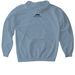 Kesem Magic, a Stone Blue Gildan Softstyle Pullover Hoodie (back-view)