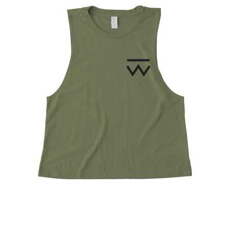 Girls with Guns, Have More Fun ?&nbsp;, a Olive You Green Allmade Eco Triblend Women?s Muscle Tank