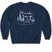 ASPA Wild Design, a Navy Softstyle Crewneck Sweatshirt