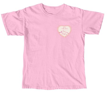 PSG Breast Cancer Awareness Month 2026, a Blossom Comfort Colors Unisex Tee
