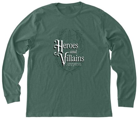 Torchlight Season 2026: Heroes and Villains, a Heather Forest Premium Long Sleeve Tee