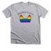 Satellites of Love - Pride Month, a Athletic Heather Premium Unisex Tee