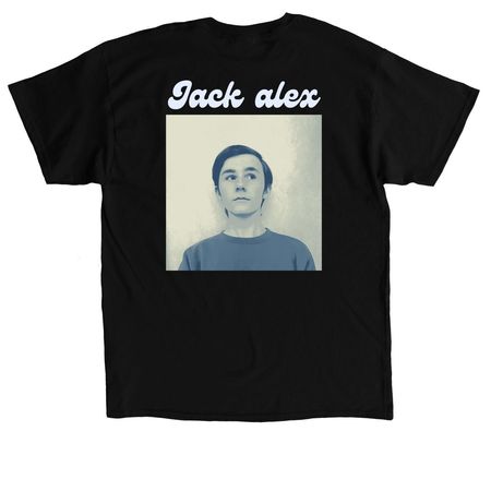 looking for someone - Light Text, a Black Classic Unisex Tee (back-view)