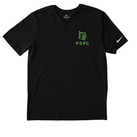 Nike GGRC Warm-up&nbsp;, a Black Nike Dri-FIT Jersey Blend Performance Tee
