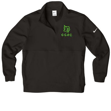 Nike GGRC Warm-up&nbsp;, a Black Nike Club Fleece Half Zip Pullover