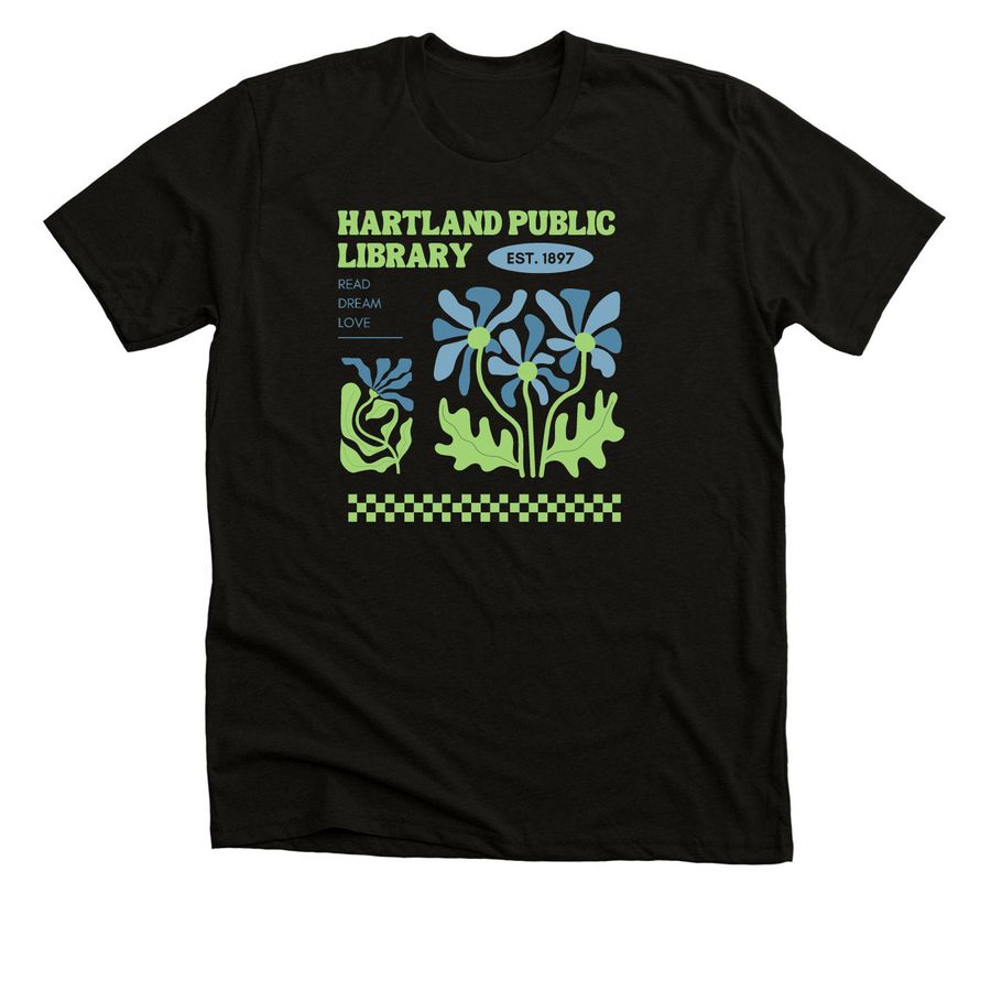 HPL Read Dream Love, a Solid Black Blend Premium Unisex Tee