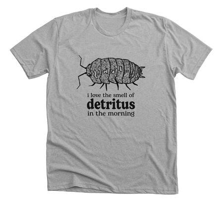 Detritus, a Athletic Heather Premium Unisex Tee