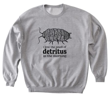 Detritus, a Sport Grey Softstyle Crewneck Sweatshirt