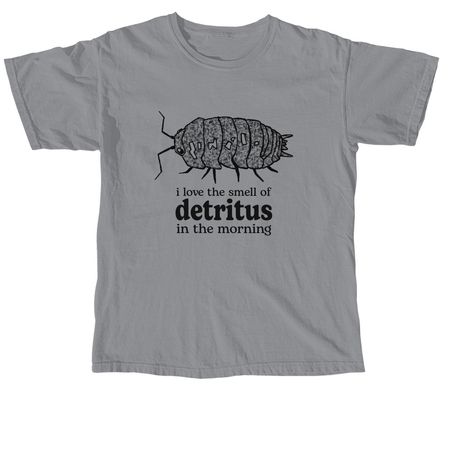 Detritus, a Granite Comfort Colors Unisex Tee