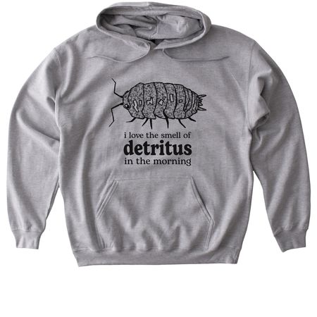 Detritus, a Sport Grey Gildan Softstyle Pullover Hoodie