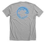 Lake BJJ Storefront, a Athletic Heather Premium Unisex Tee (back-view)