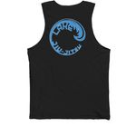 Lake BJJ Storefront, a Black Premium Cotton Tank (back-view)