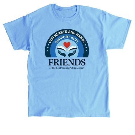 Friends Apparel - Hearts & Hands, a Carolina Blue Classic Unisex Tee