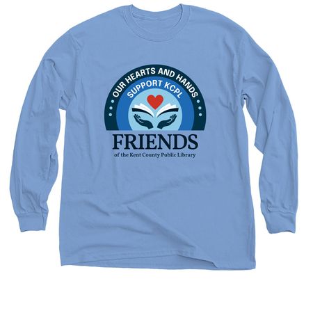 Friends Apparel - Hearts & Hands, a Carolina Blue Classic Long Sleeve Tee
