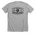 Put Cancer in a Headlock!, a Athletic Heather Premium Unisex Tee (back-view)