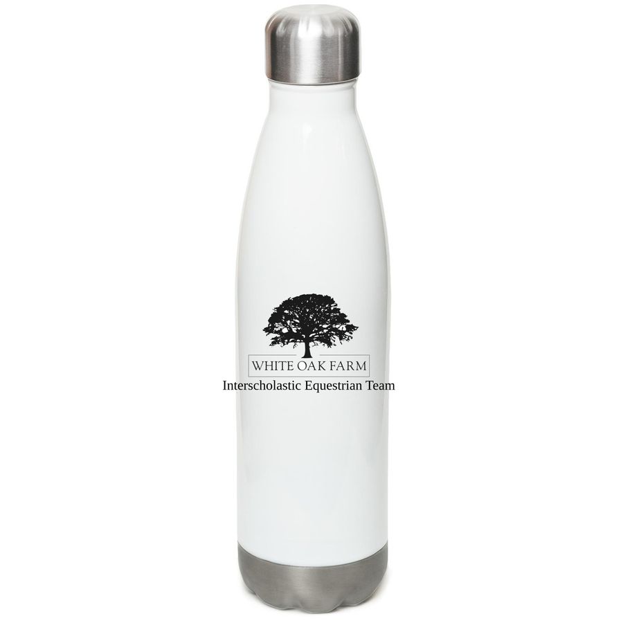 WOF: IEA Waterbottle, a White Stainless Steel Water Bottle