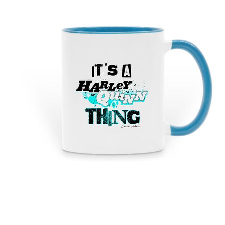 ?It?s a Harley thing? Mug, a Light Blue Two-Tone Ceramic Mug