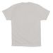 Hell?s Bells and Mast Cells Logo T-Shirt&nbsp;, a Solid Athletic Grey Premium Cotton Tee (back-view)