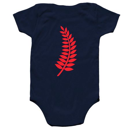 Baby Energy&nbsp;, a Navy Infant Onesie (back-view)