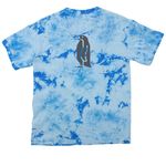 Stevenson Soccer, a Sky Blue Youth Crystal Tie Dye Tee (back-view)