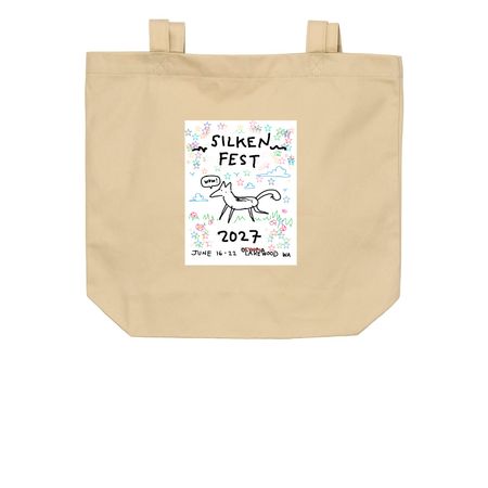 Silkenfest 2027 Gag Totes, a Oyster Organic Cotton Tote Bag