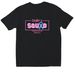 Sweet Steps for Sayler, a Black Softstyle Cotton Tee (back-view)