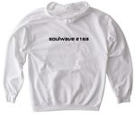 MOONGA K. SOULWAVE 2153&nbsp;, a White Gildan Softstyle Pullover Hoodie (back-view)