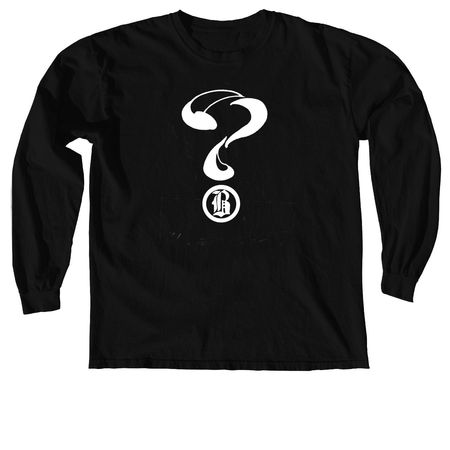 Logo&nbsp;, a Black Comfort Colors Long Sleeve Tee