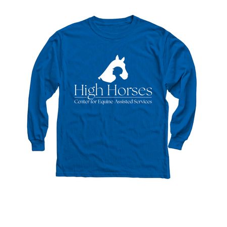 Spring Shirts for High Horses!, a Royal Youth Long Sleeve Tee