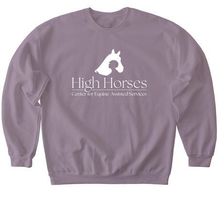 Spring Shirts for High Horses!, a Paragon Softstyle Crewneck Sweatshirt