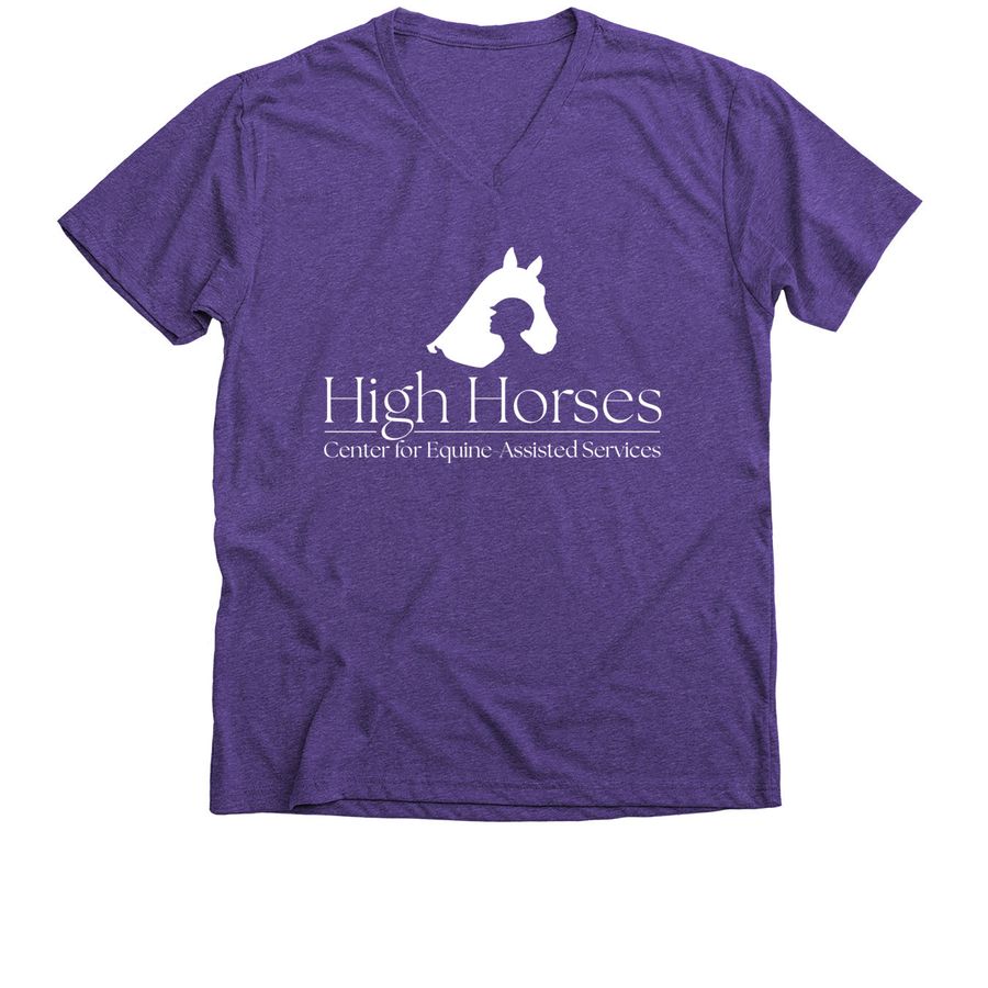 Summer Shirts for High Horses!, a Purple Rush Premium V-Neck Tee