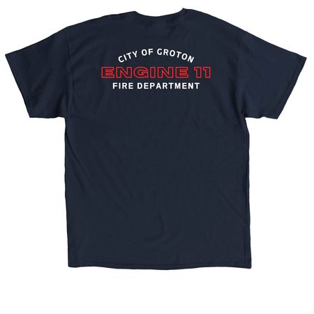 Engine 11 - GCFD, a Navy Classic Unisex Tee