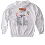28th Annual WEB Sickle Cell Merch, a White Gildan Softstyle Pullover Hoodie (back-view)