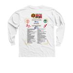 28th Annual WEB Sickle Cell Merch, a White Youth Long Sleeve Tee (back-view)