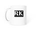 "Love Knows No Species" mug, a White Coffee Mug (back-view)
