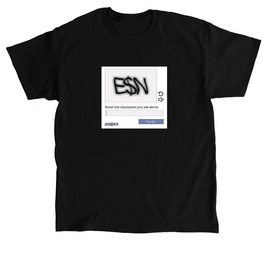 Identity Theft&nbsp;, a Black Classic Unisex Tee