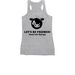 LET'S BE FRIENDS!&nbsp;, a Athletic Heather Women's Racerback