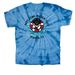 2025 SENC Water Test - Landseer/Black Text, a Baby Blue Classic Tie Dye Tee