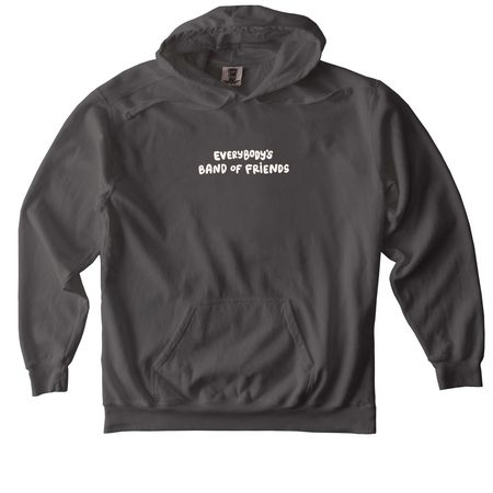 Everybody's Friends, a Pepper Comfort Colors Pullover Hoodie