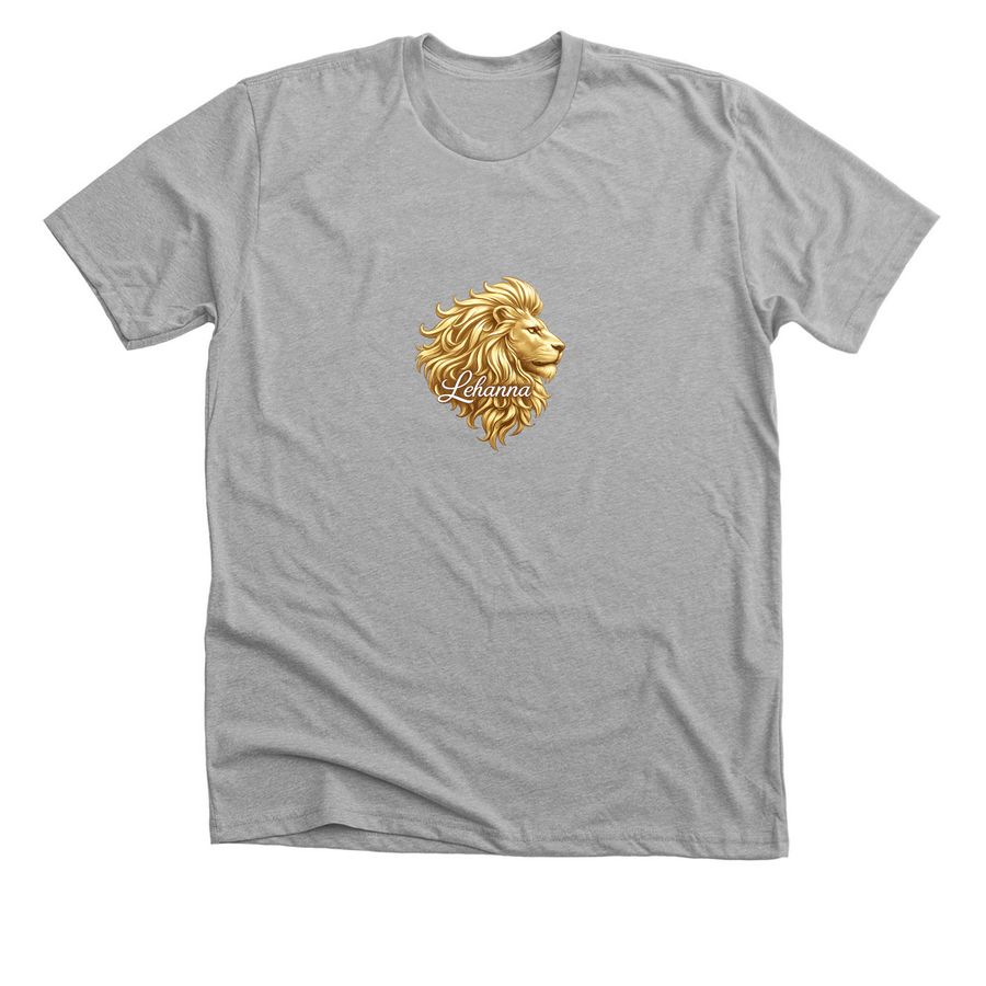 Flowing through life., a Athletic Heather Premium Unisex Tee