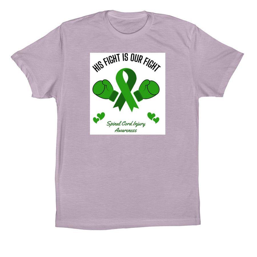 #STANDFORSETH, a Light Violet Premium Cotton Tee